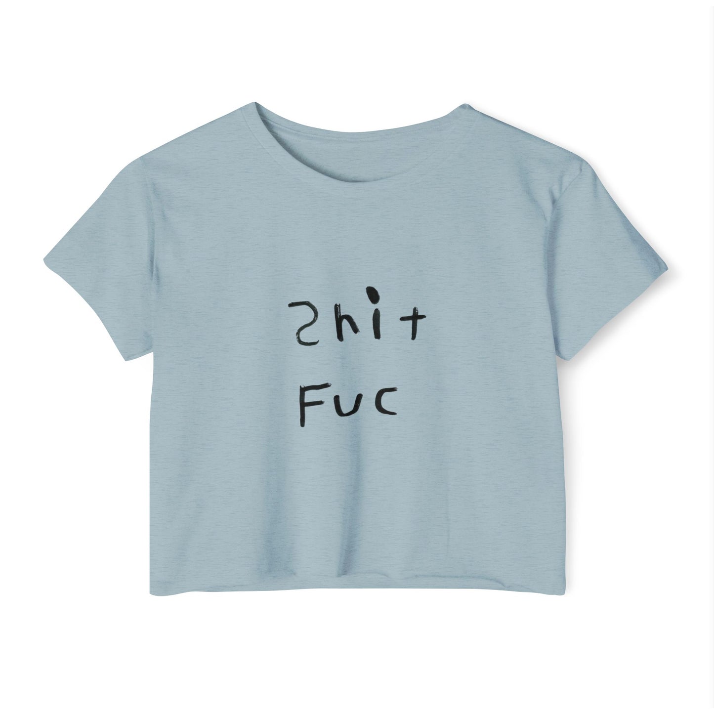 Shit Fuc Women's Festival Crop Top