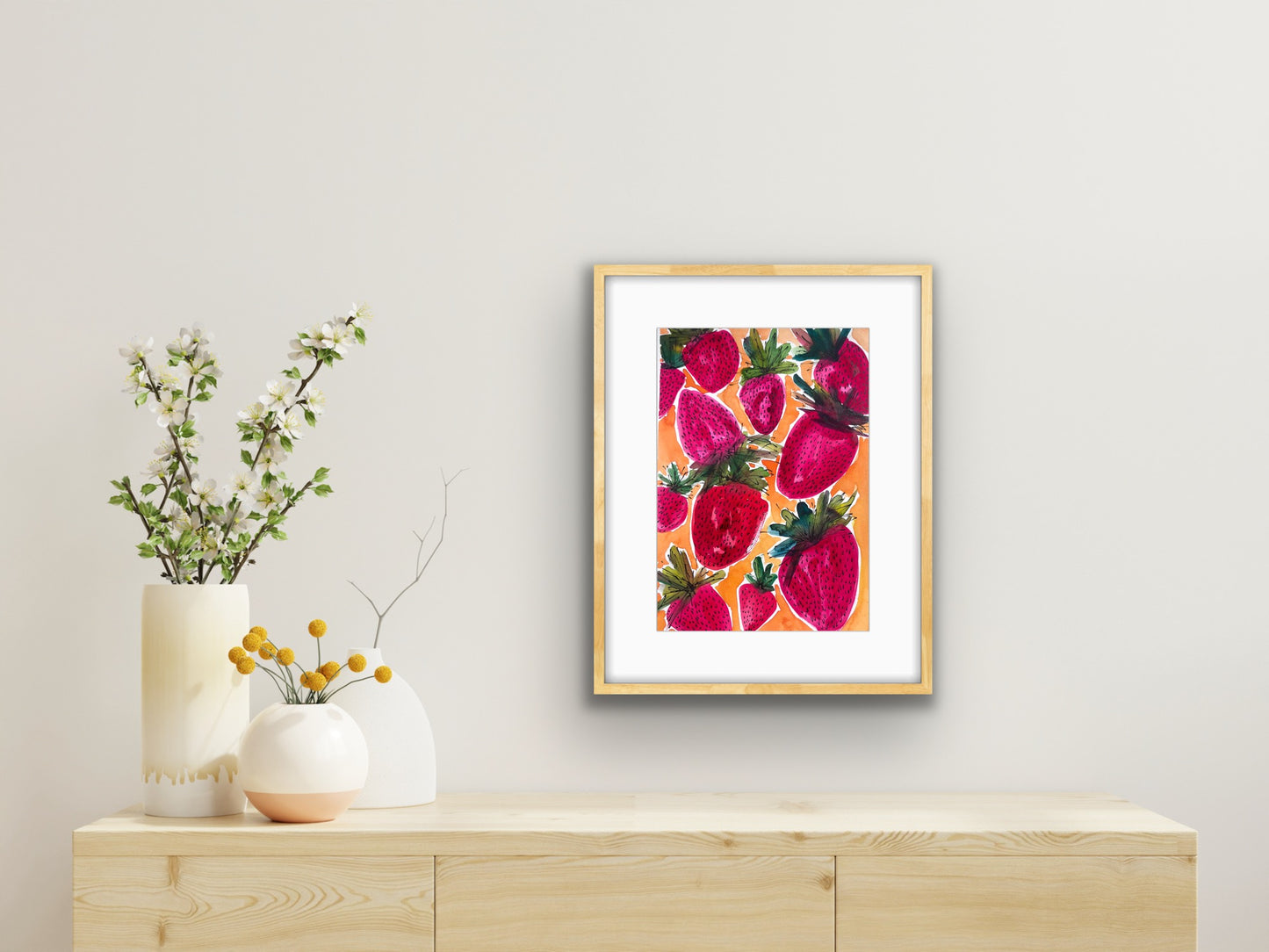 “It’s the Little Things” original watercolor on paper (unframed)
