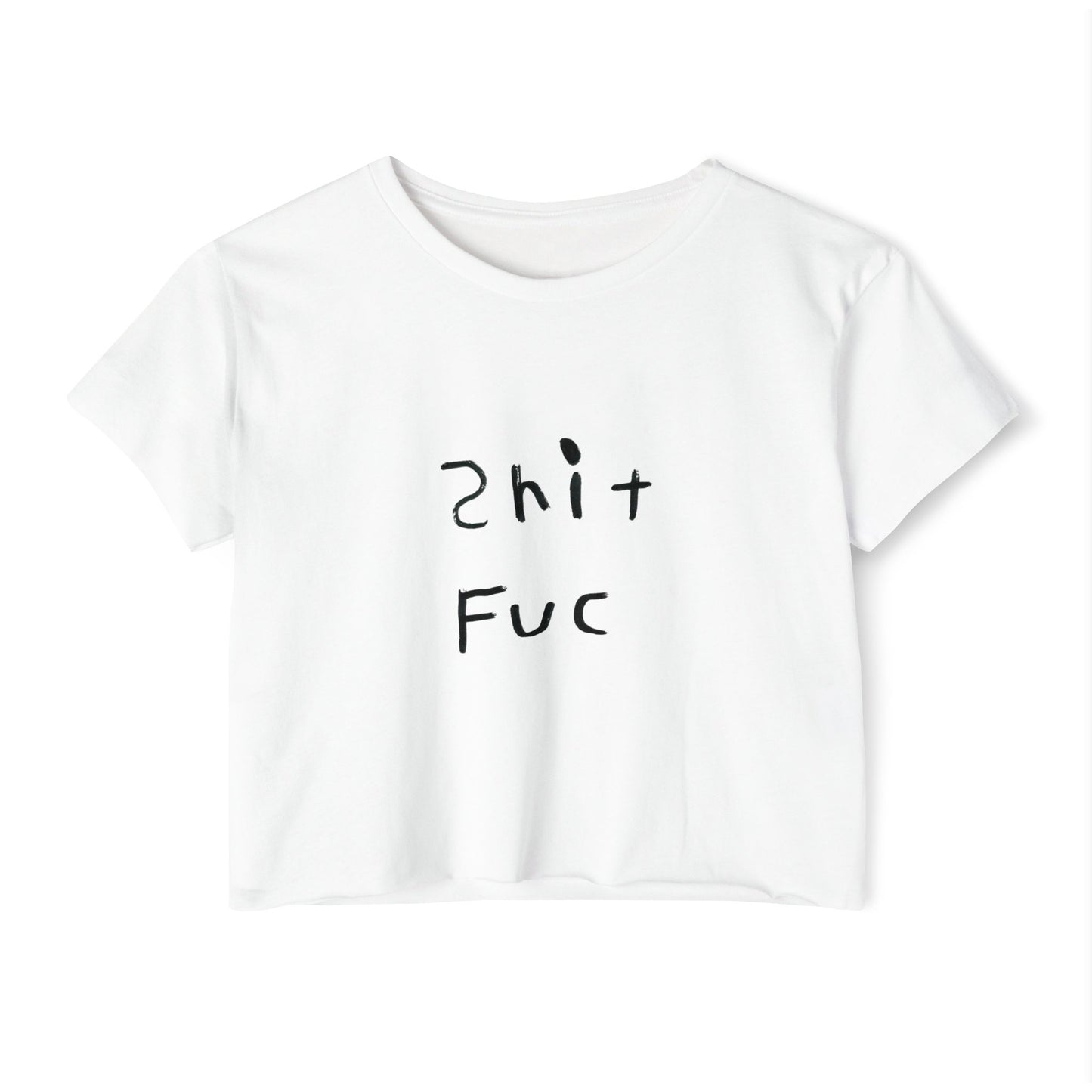 Shit Fuc Women's Festival Crop Top