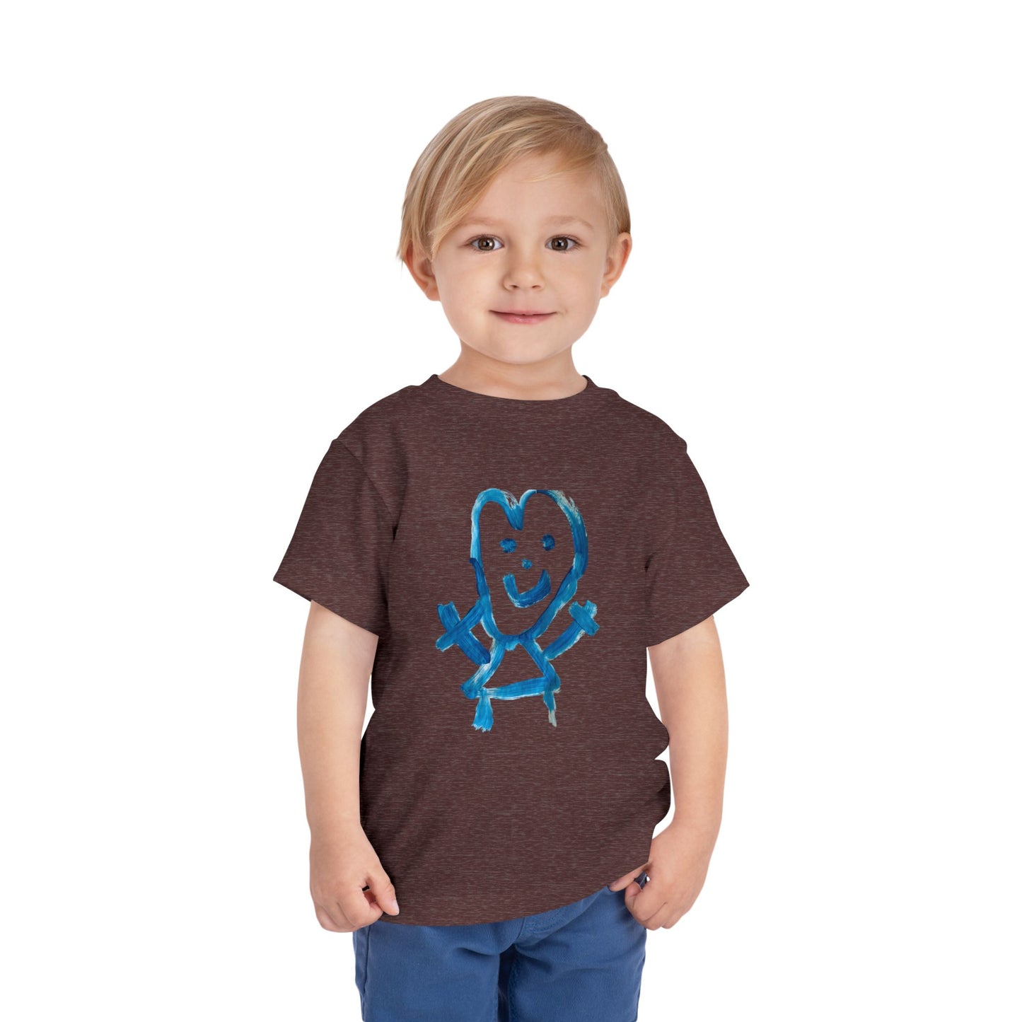 Shep's Smiley Bella Toddler Short Sleeve Tee