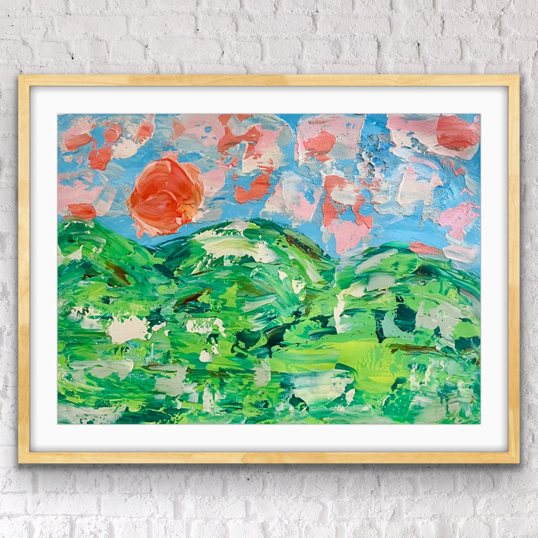 “Hold the Faith” original painting on paper (unframed)