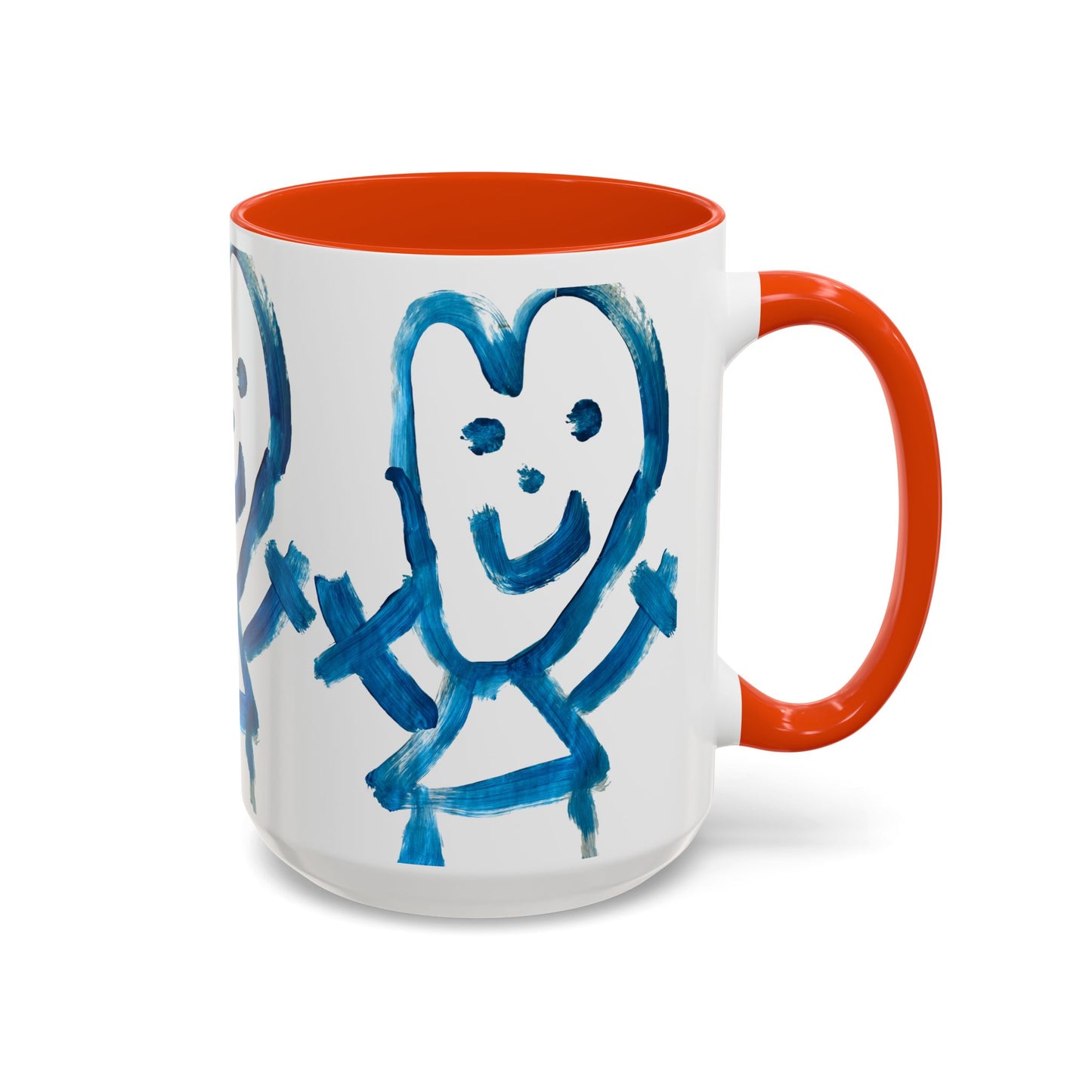 Mug Colorful Smiley Art by Shep 15oz