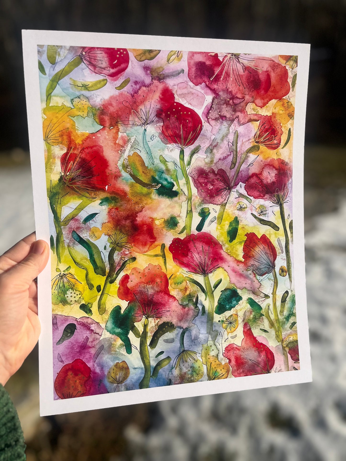 The Love Movement fine art PRINT of original painting