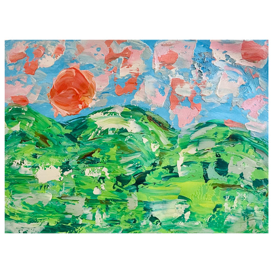 “Hold the Faith” original painting on paper (unframed)