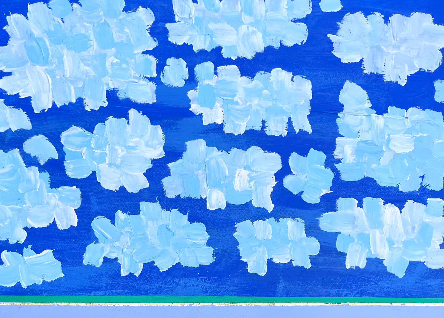 “Little Things Big Joy” original painting on paper (unframed)