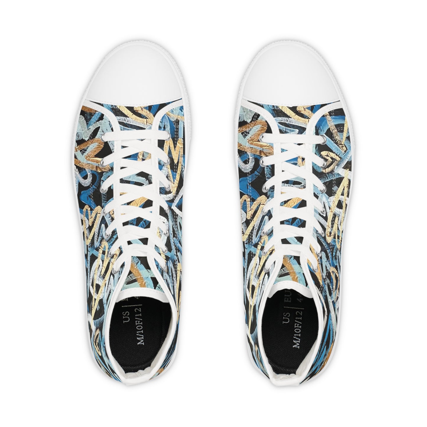 LOVEHAPPY Men's High Top Sneakers