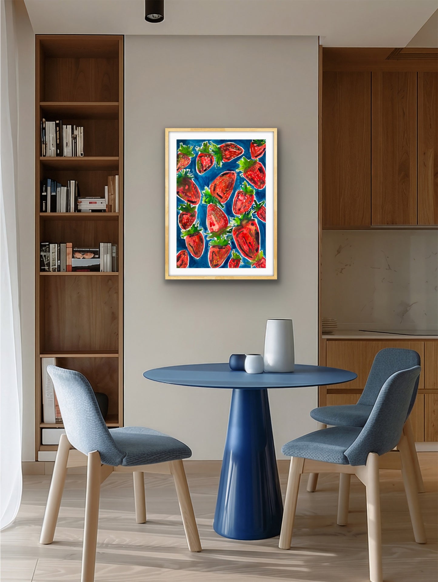 “The Ripe Life” Original Painting on paper (unframed)
