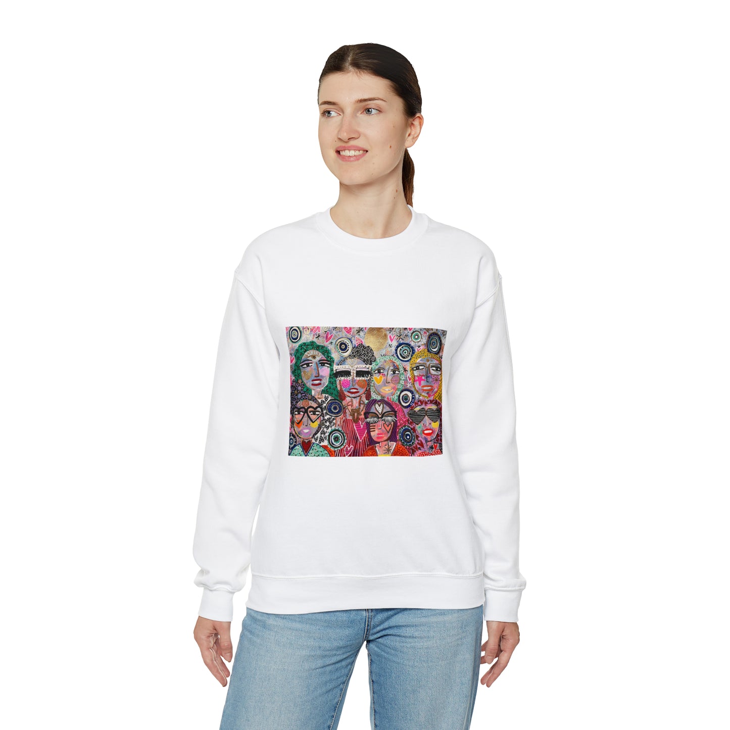 Hope Personified Unisex Heavy Blend Crewneck Sweatshirt