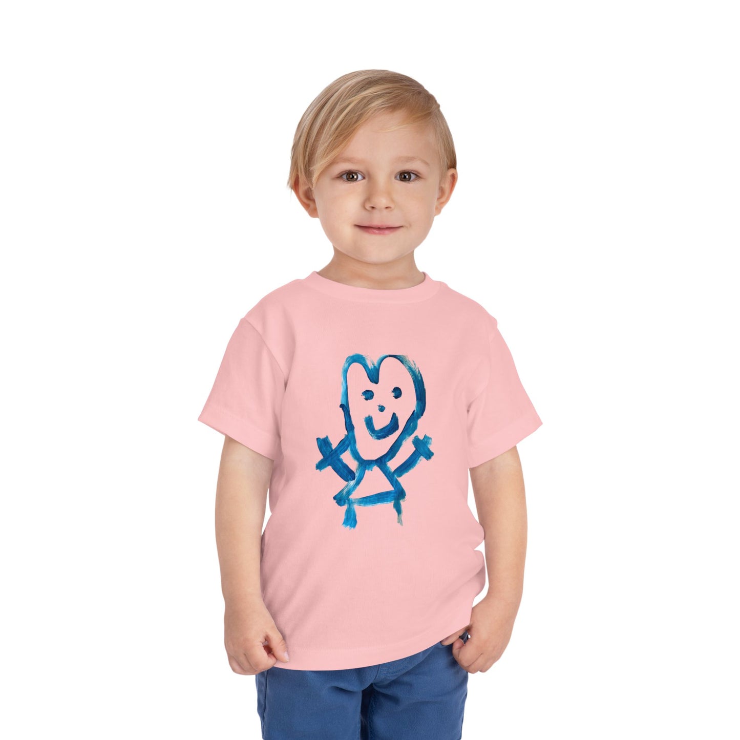 Shep's Smiley Bella Toddler Short Sleeve Tee