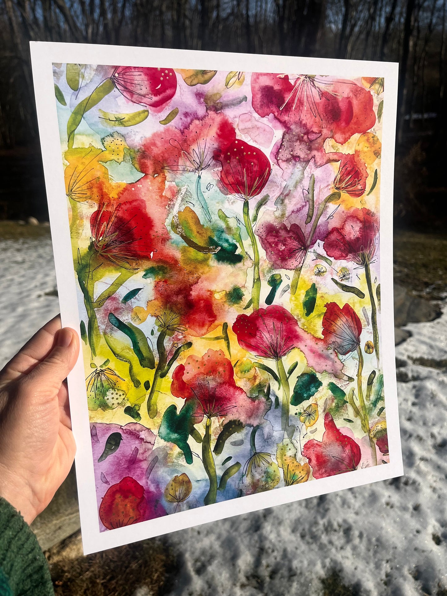 The Love Movement fine art PRINT of original painting