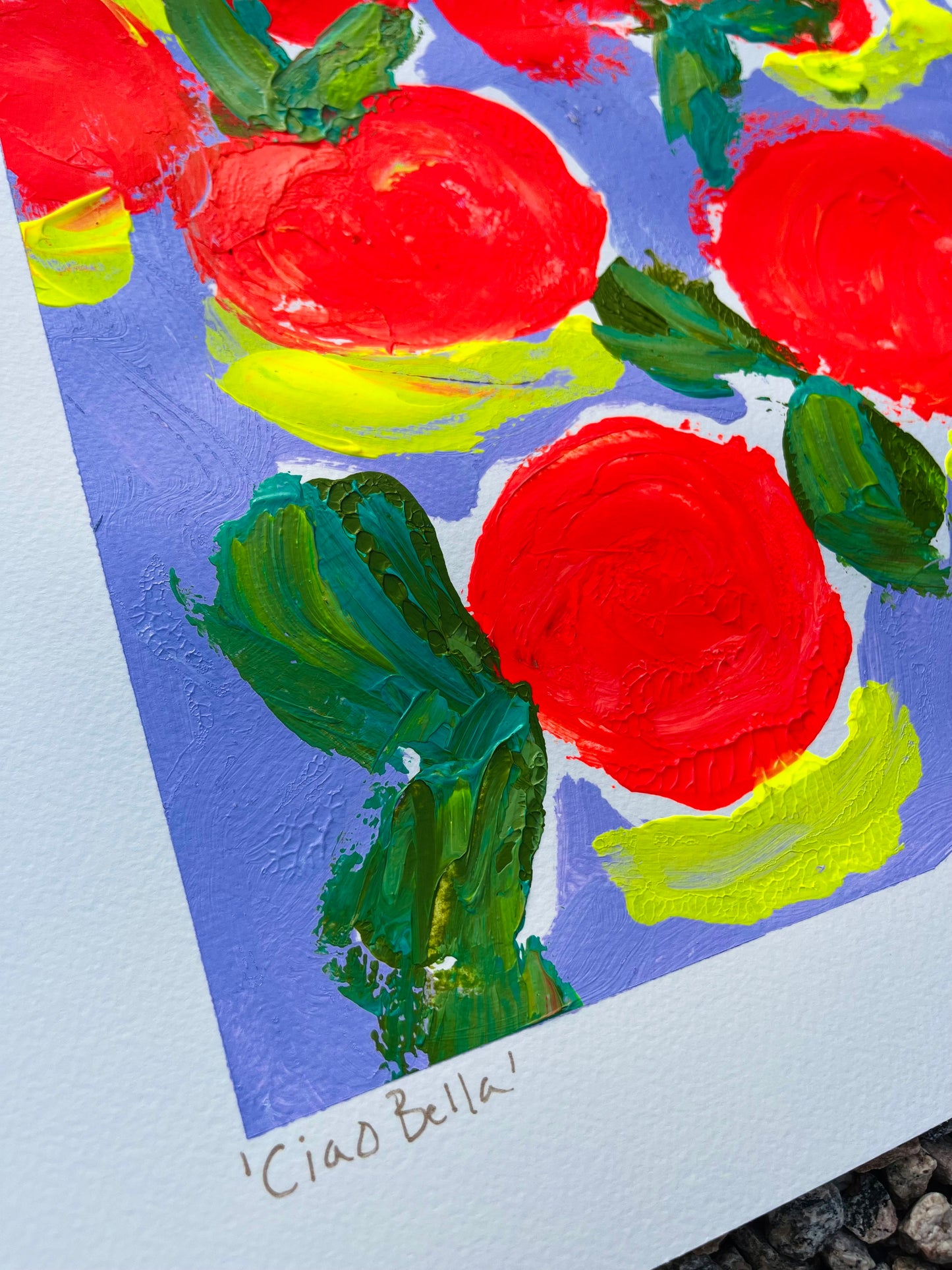 “Ciao Bella” Framed original painting