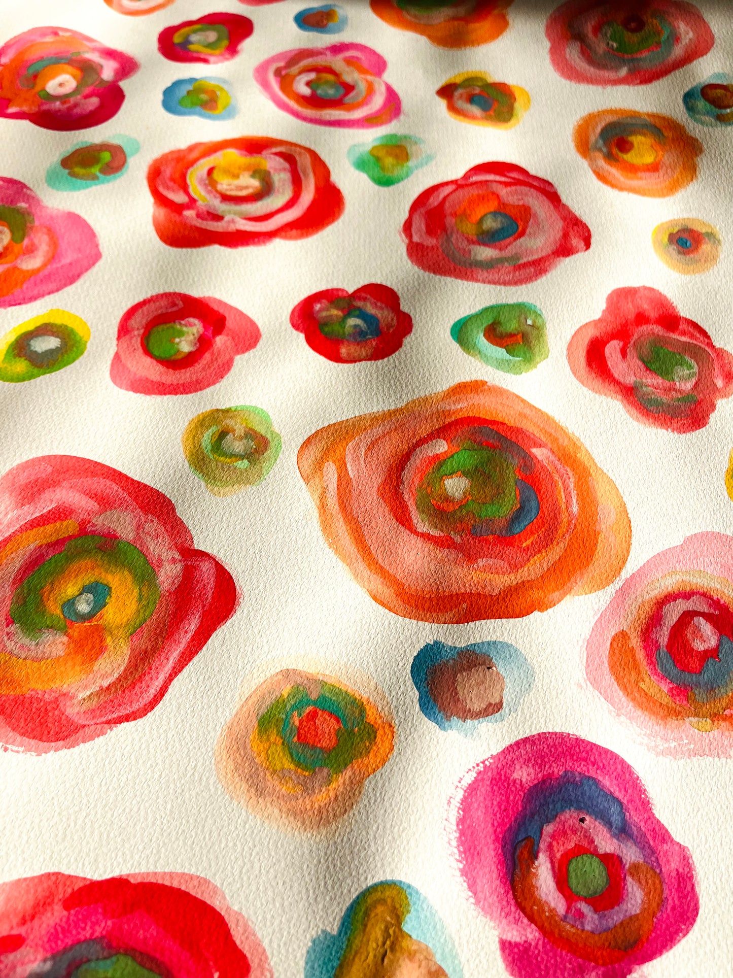 “Winter Dreams of Spring” original painting on paper