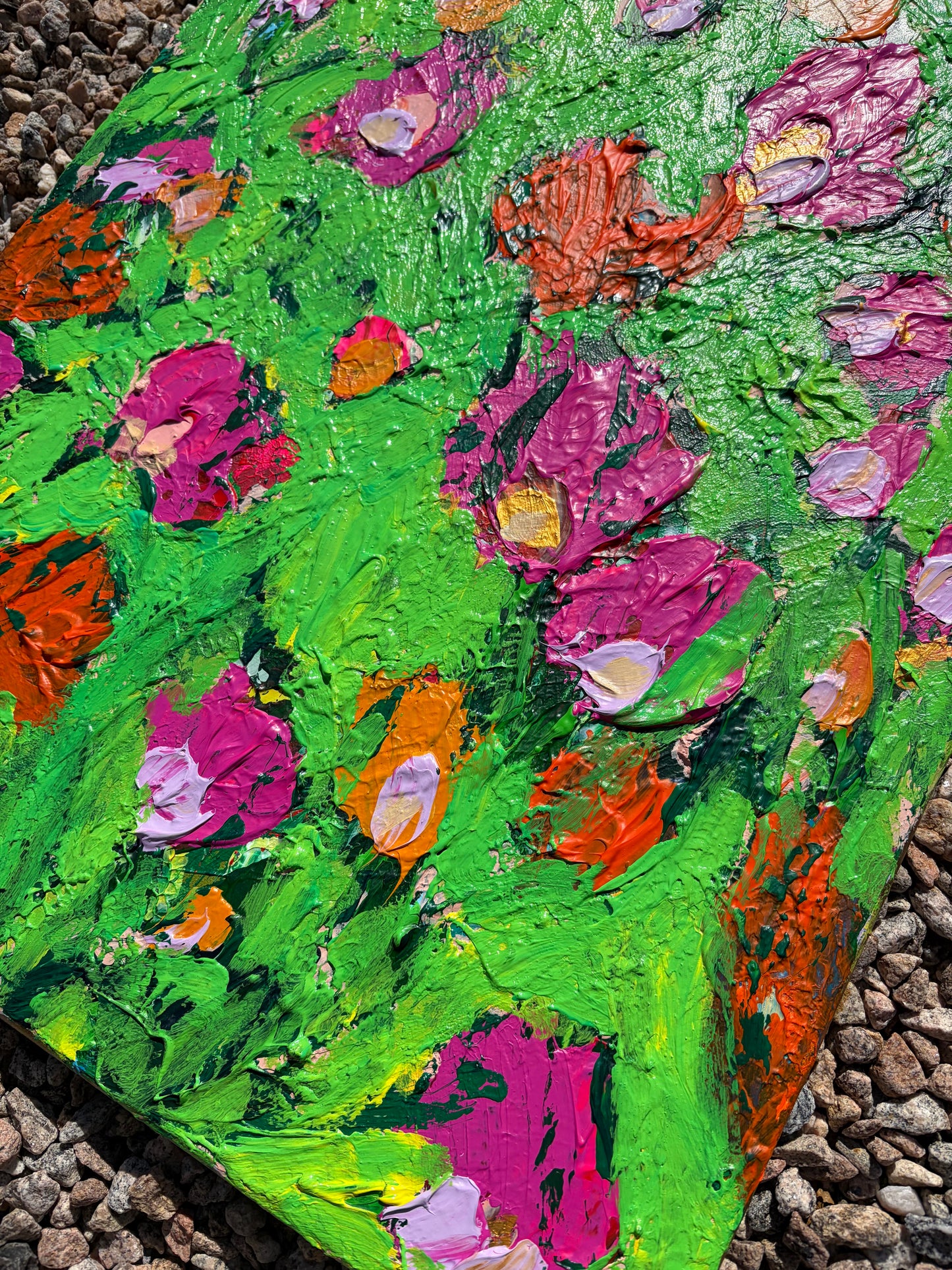 “Flower Dance” Original Painting on canvas