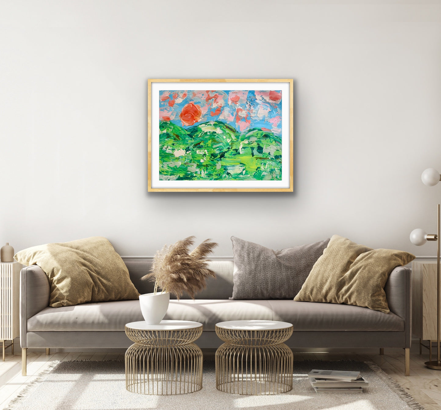 “Hold the Faith” original painting on paper (unframed)