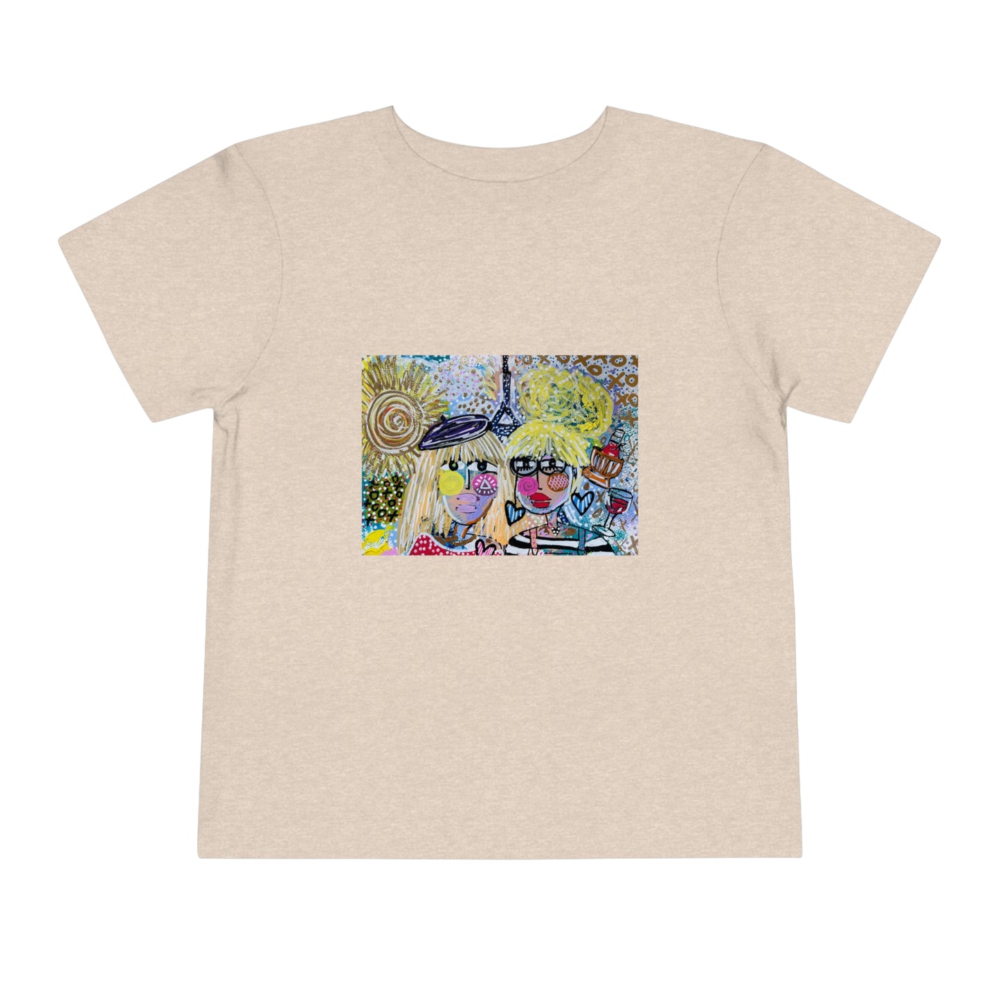 2 American Girls in Paris Toddler Short Sleeve Tee