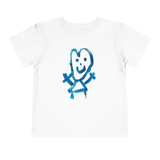 Shep's Smiley Bella Toddler Short Sleeve Tee