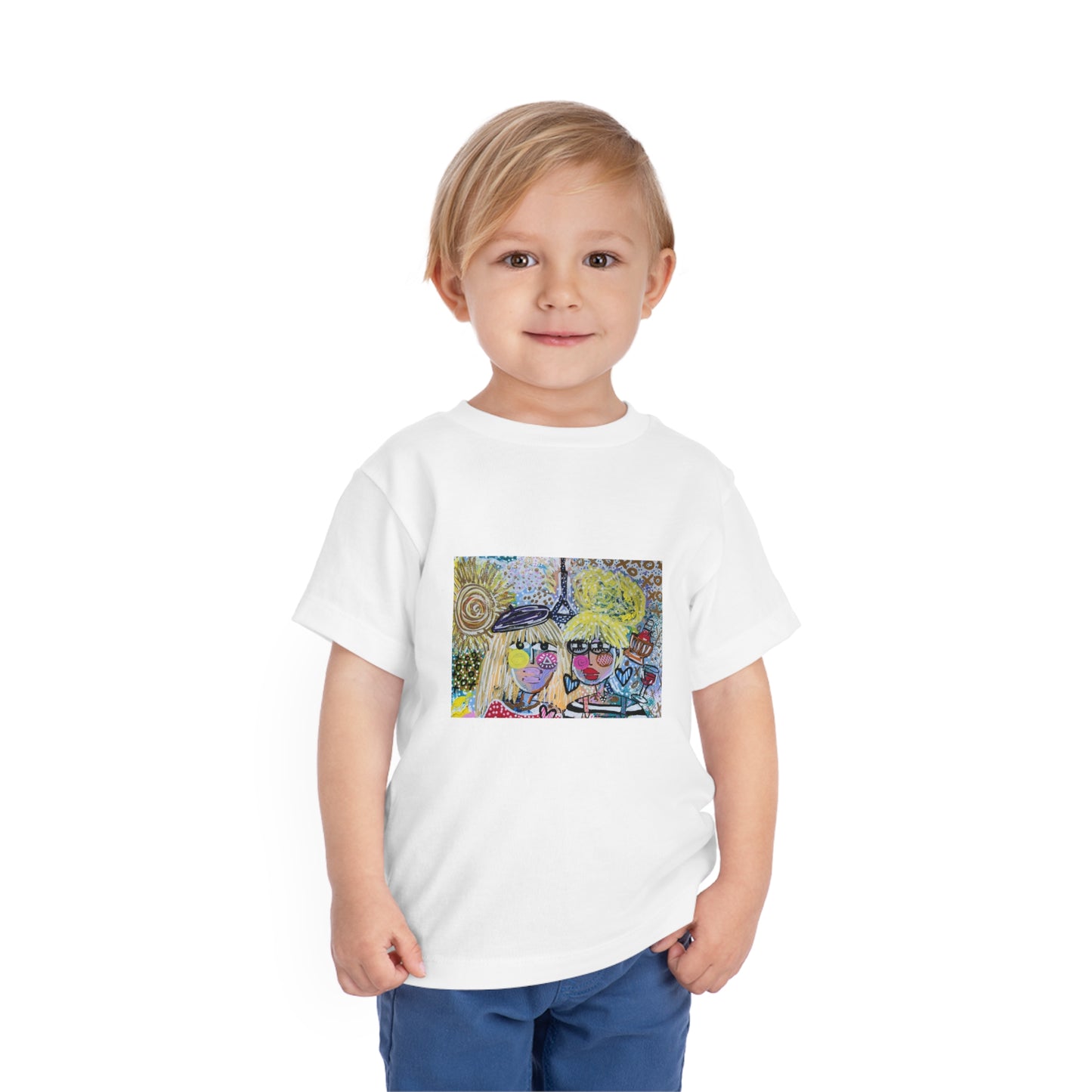 2 American Girls in Paris Toddler Short Sleeve Tee