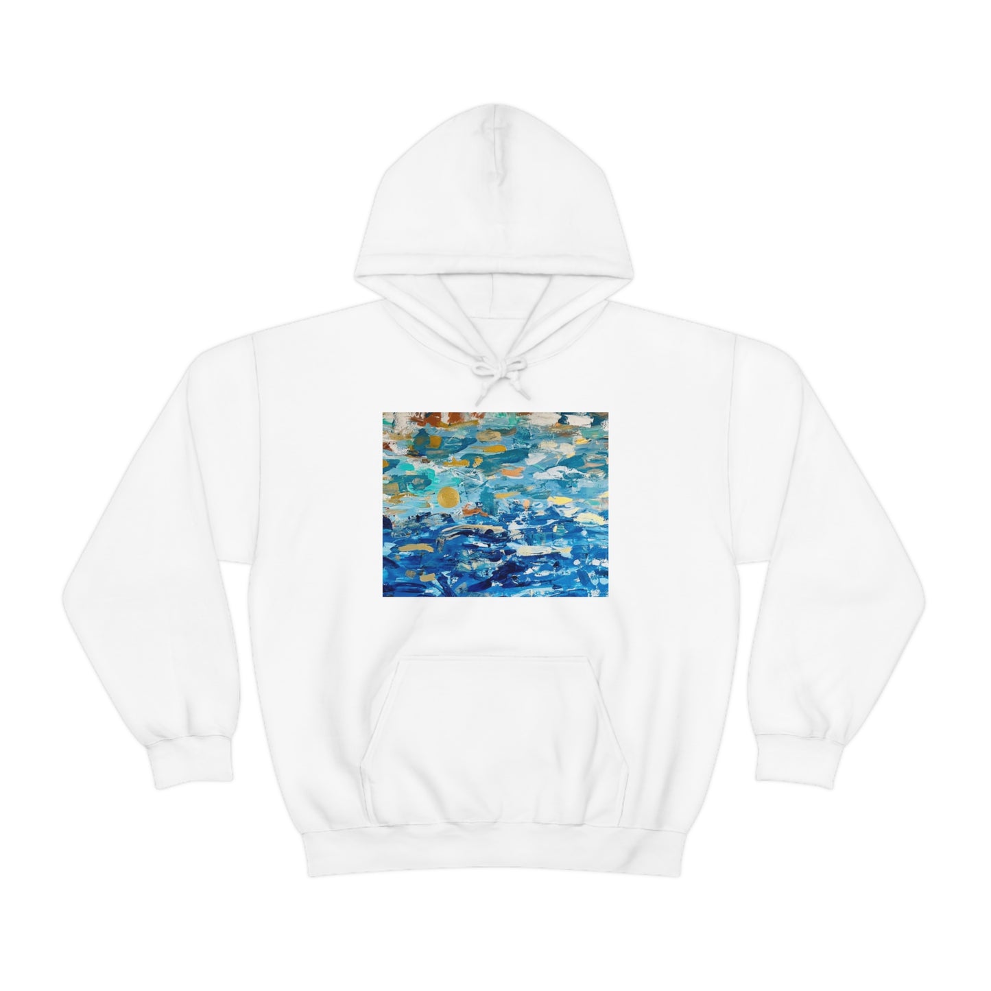 "Blue World" Unisex Heavy Blend Hooded Sweatshirt