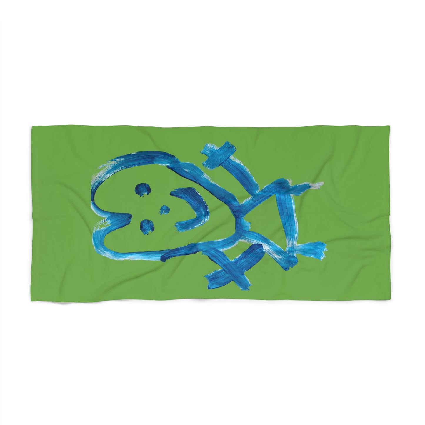 Shep's Smiley Beach Towel