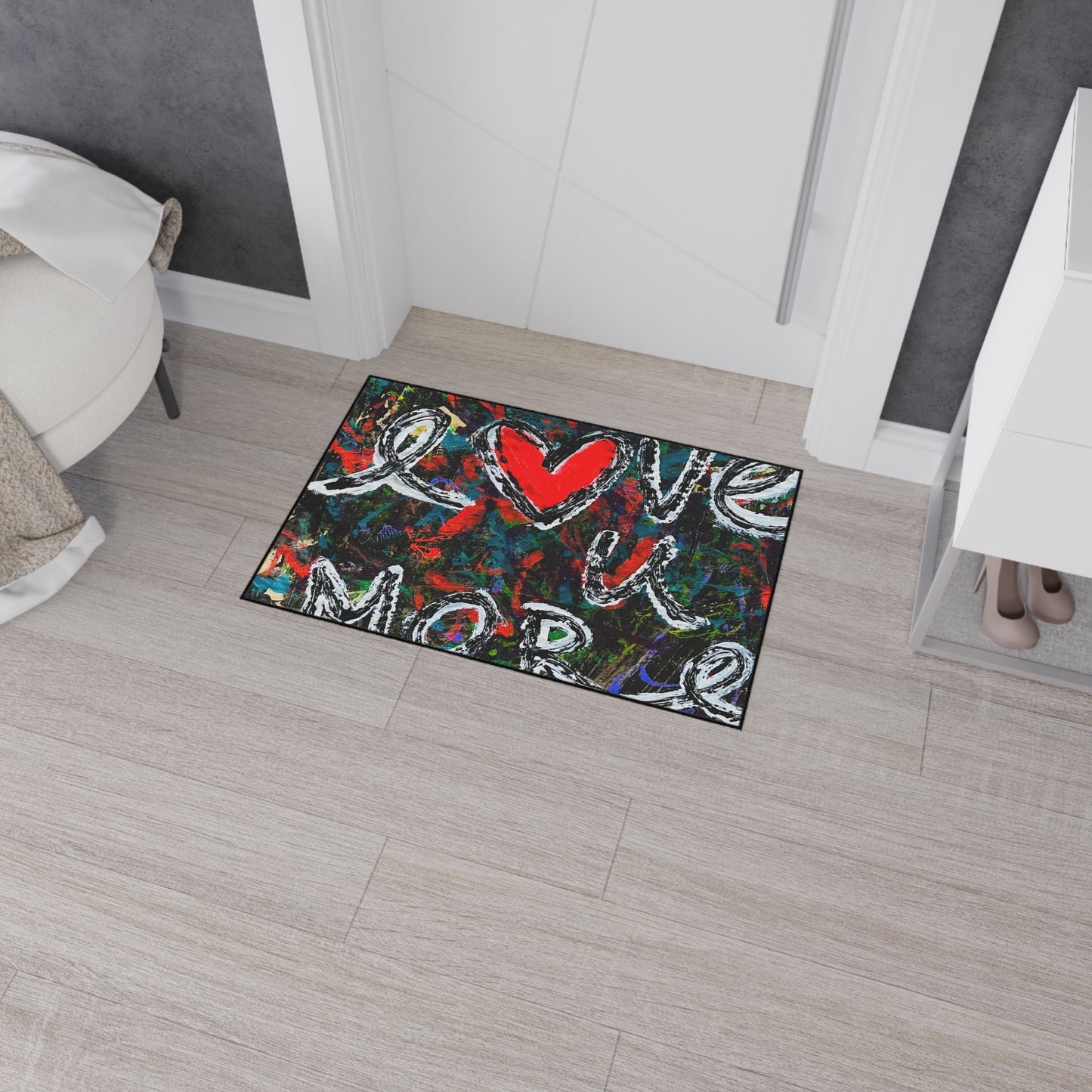 I LOVE YOU MORE 3Heavy Duty Floor Mat