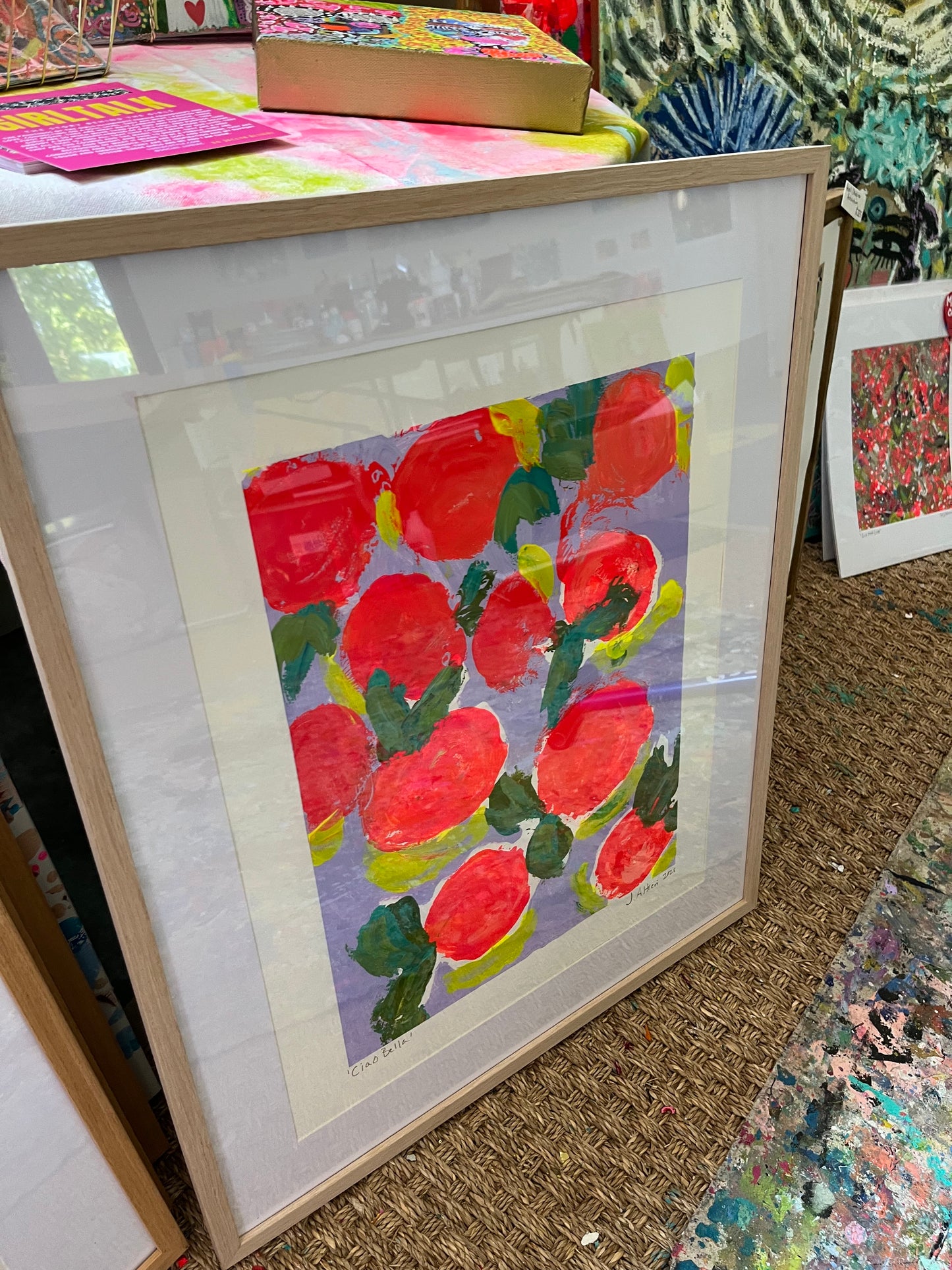 “Ciao Bella” Framed original painting