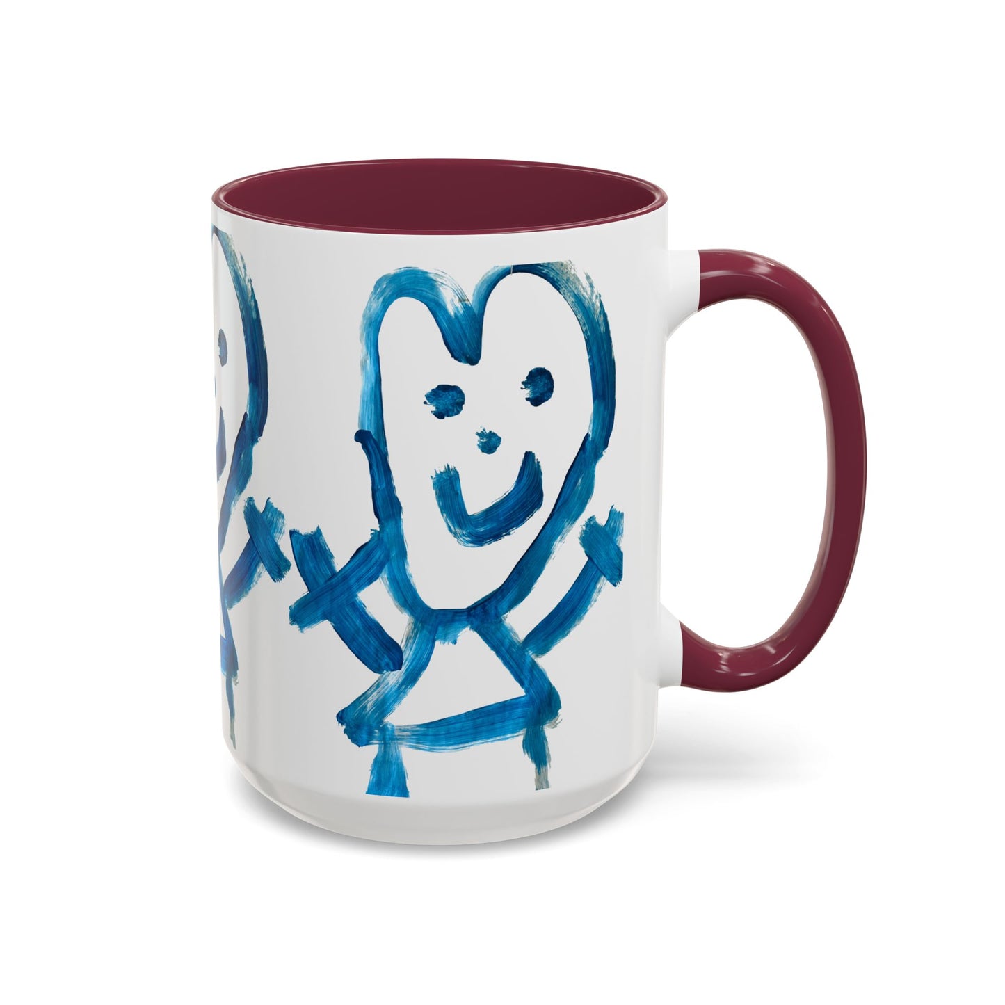 Mug Colorful Smiley Art by Shep 15oz