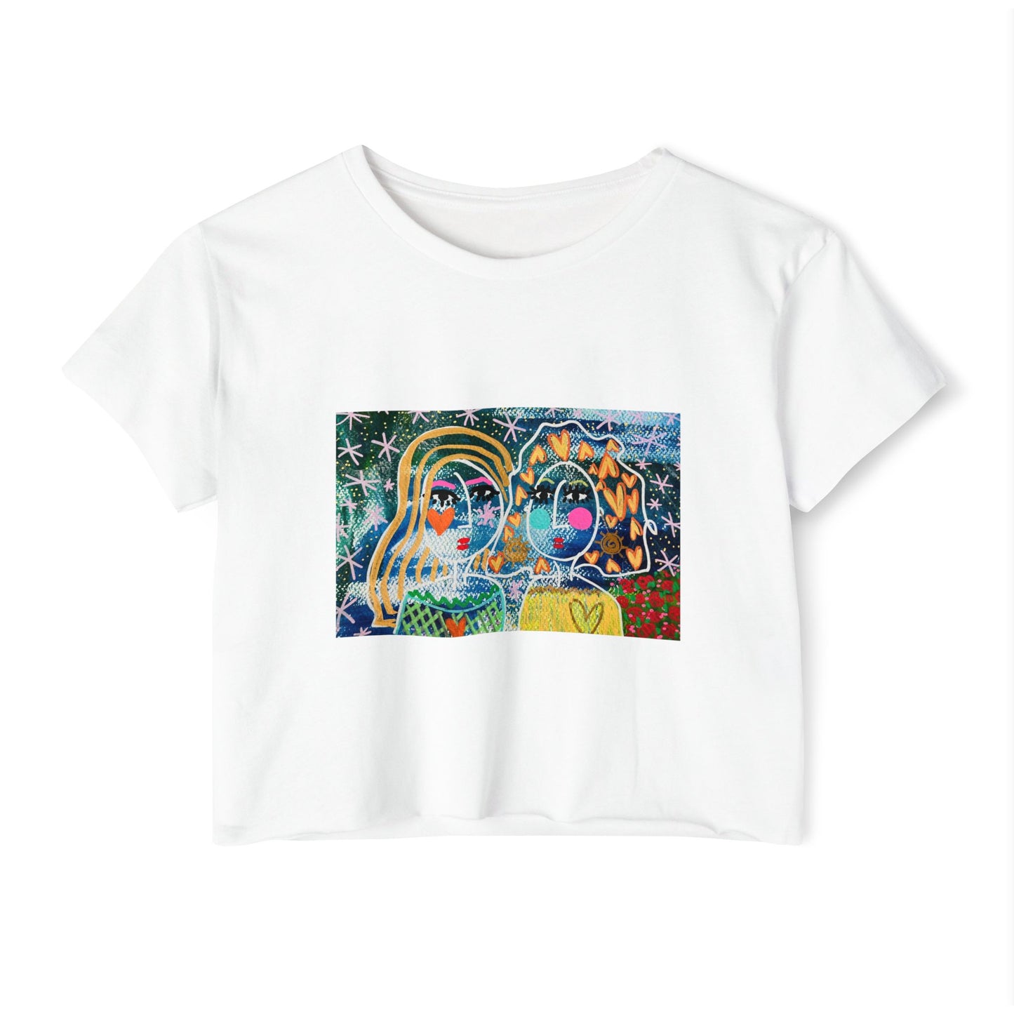 Girltalk Women's Festival Crop Top