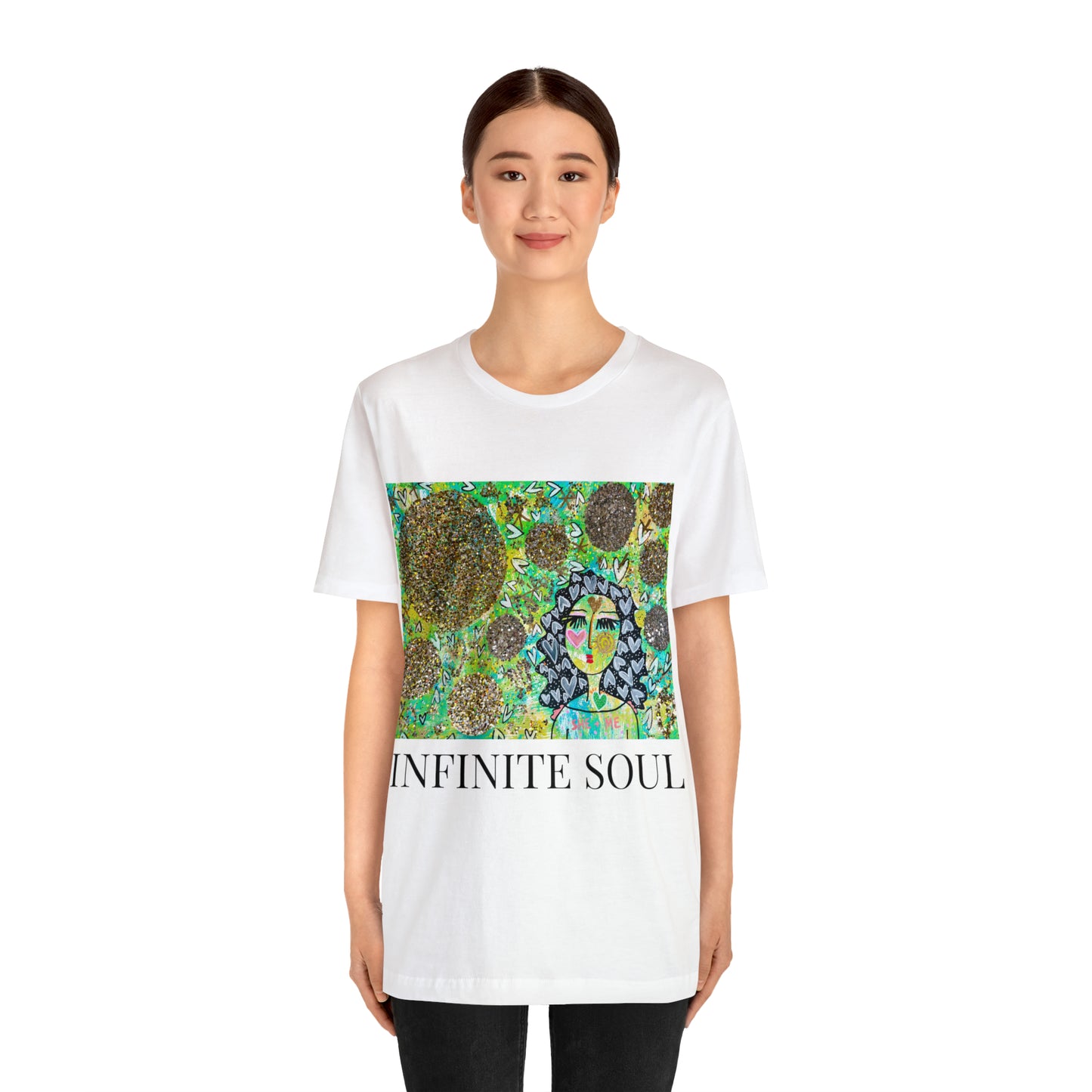 INFINITE SOUL" Unisex Jersey Short Sleeve Tee (AMANDA FEST)