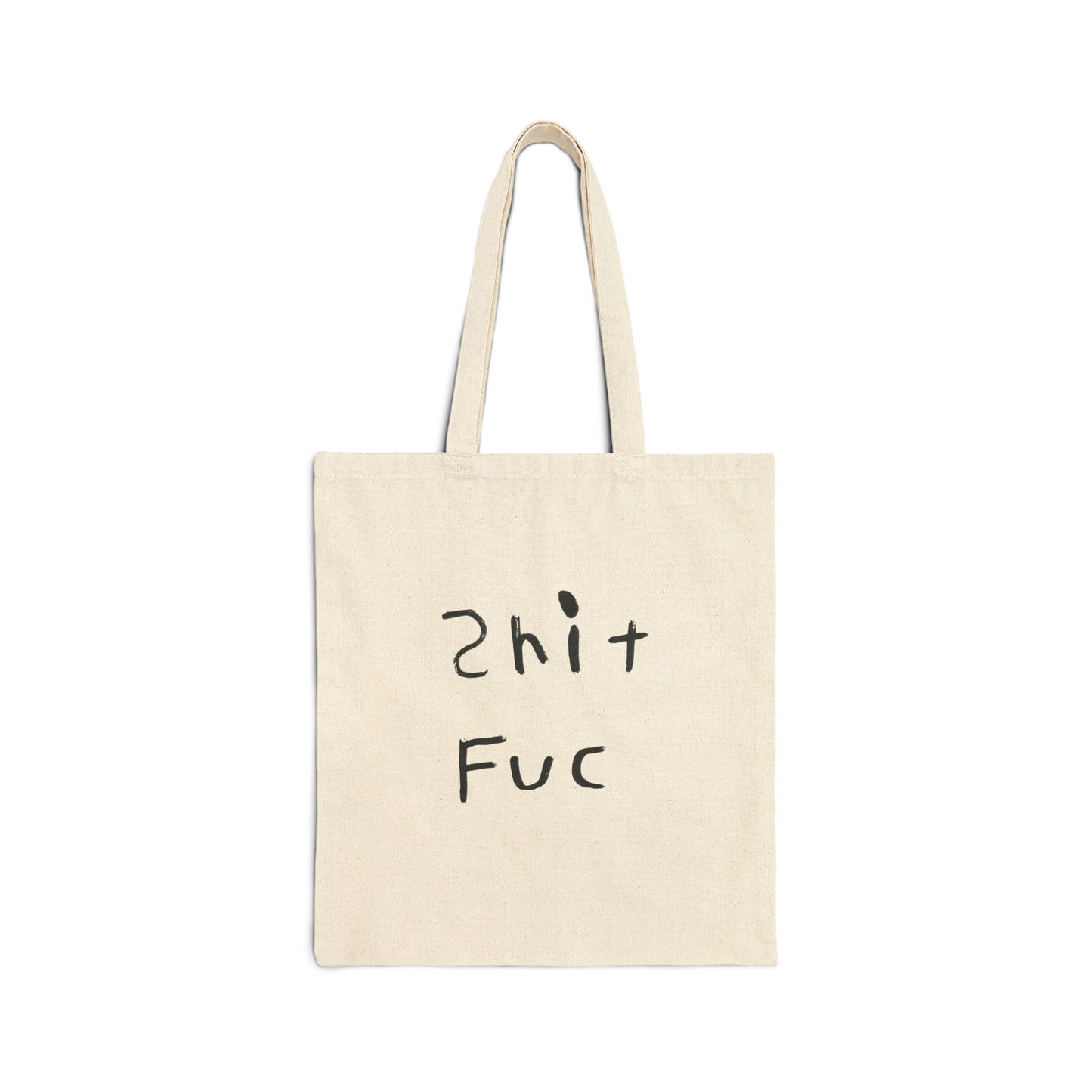 Shep’s Shit Fuc Cotton Canvas Tote Bag
