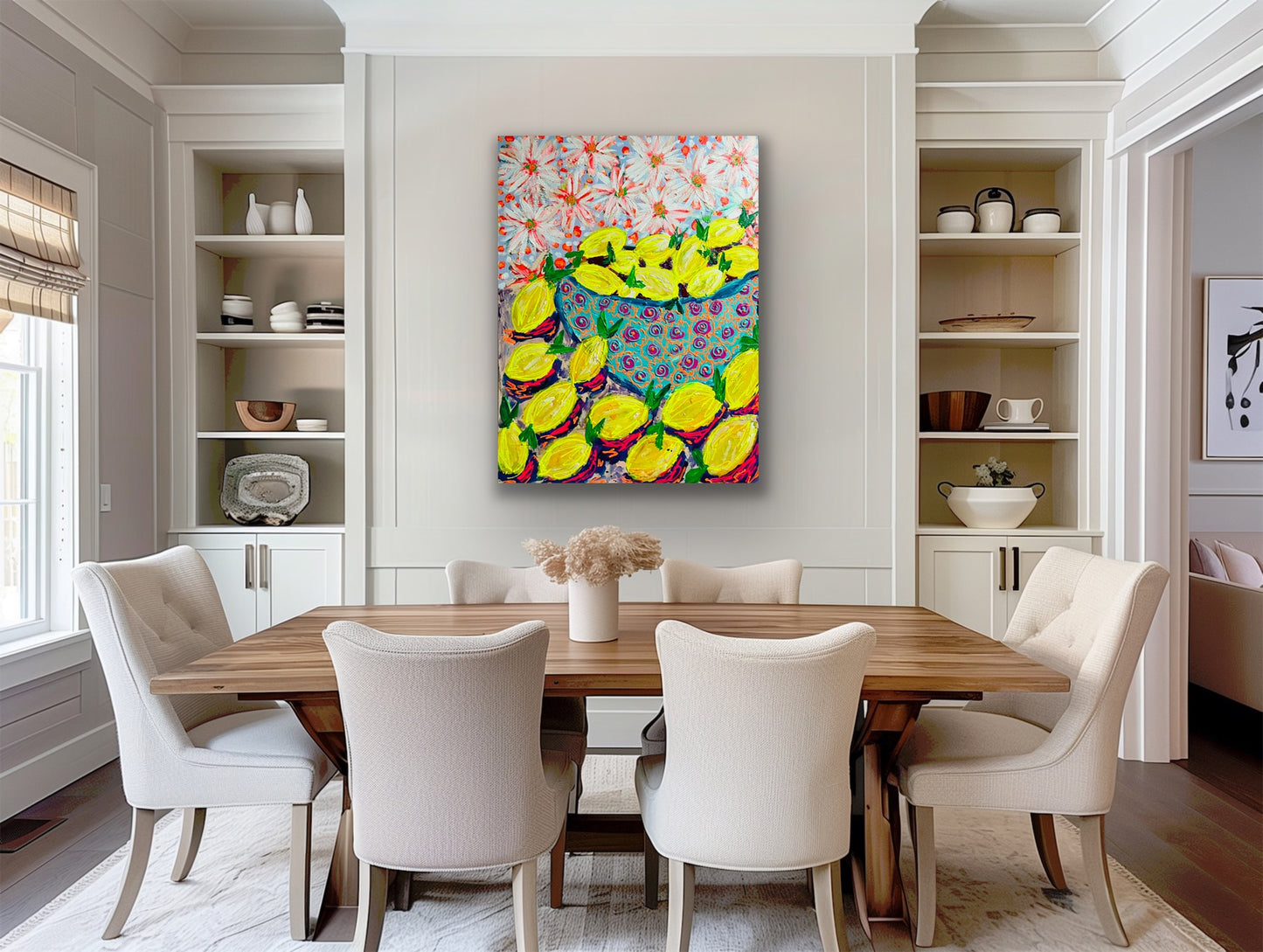 “The Stuff of Life” Original Painting on Gallery Wrapped Canvas.