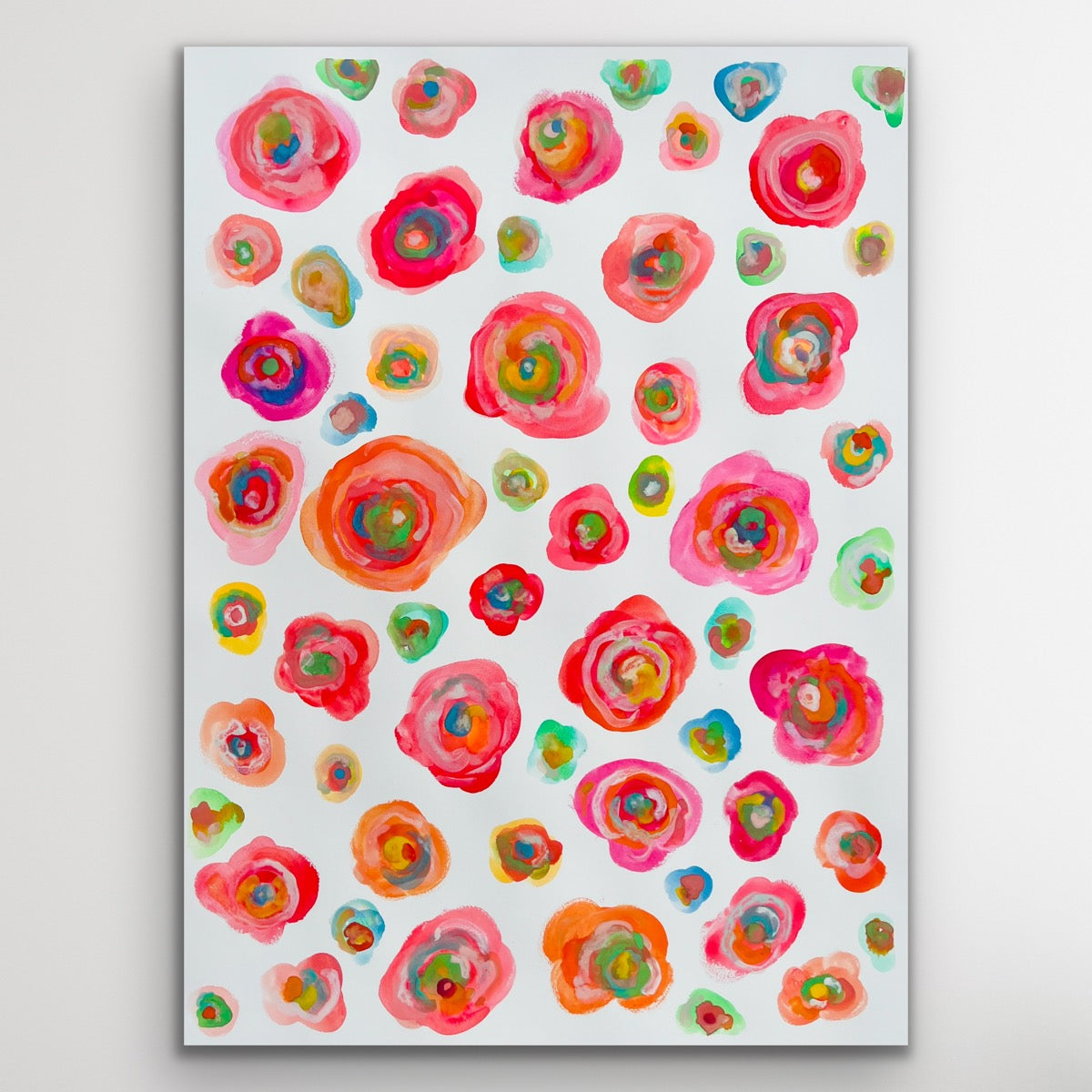 “Winter Dreams of Spring” original painting on paper