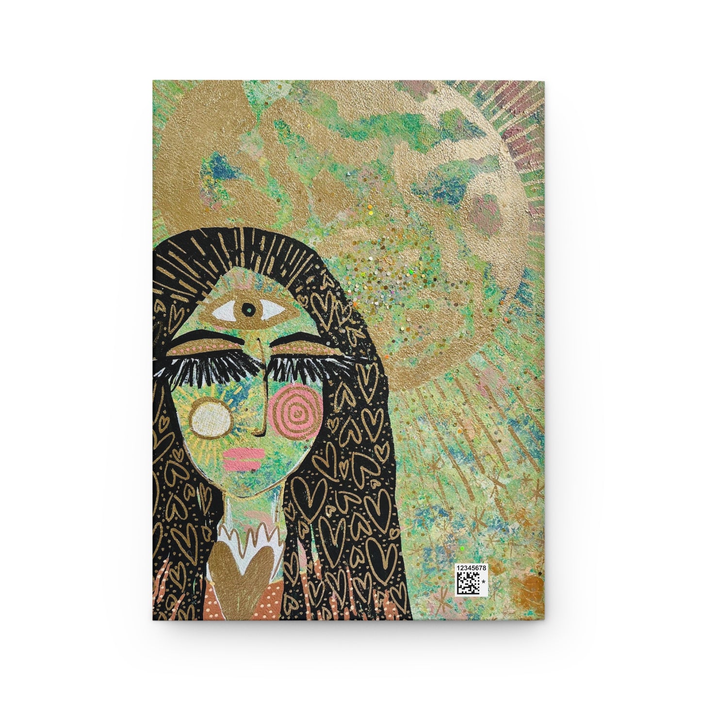 "High Priestess Healer" Hardcover Journal Matte