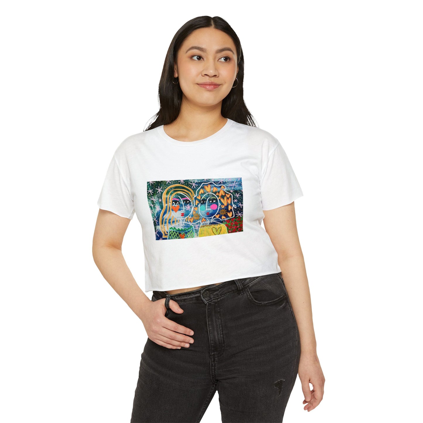 Girltalk Women's Festival Crop Top