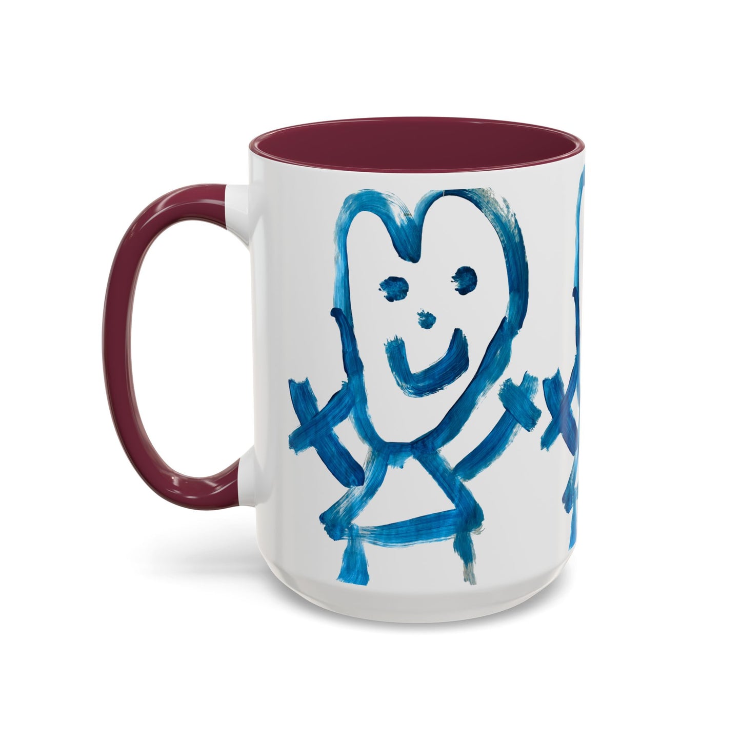Mug Colorful Smiley Art by Shep 15oz