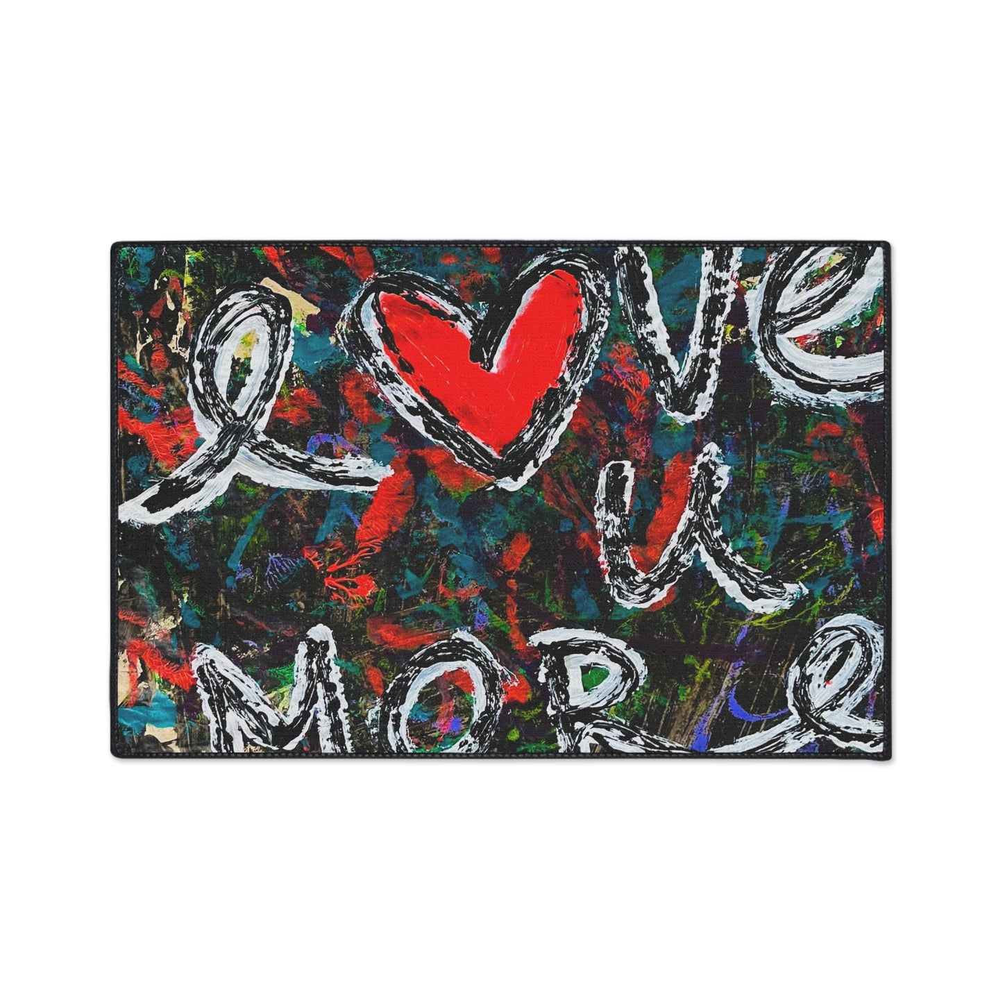 I LOVE YOU MORE 3Heavy Duty Floor Mat