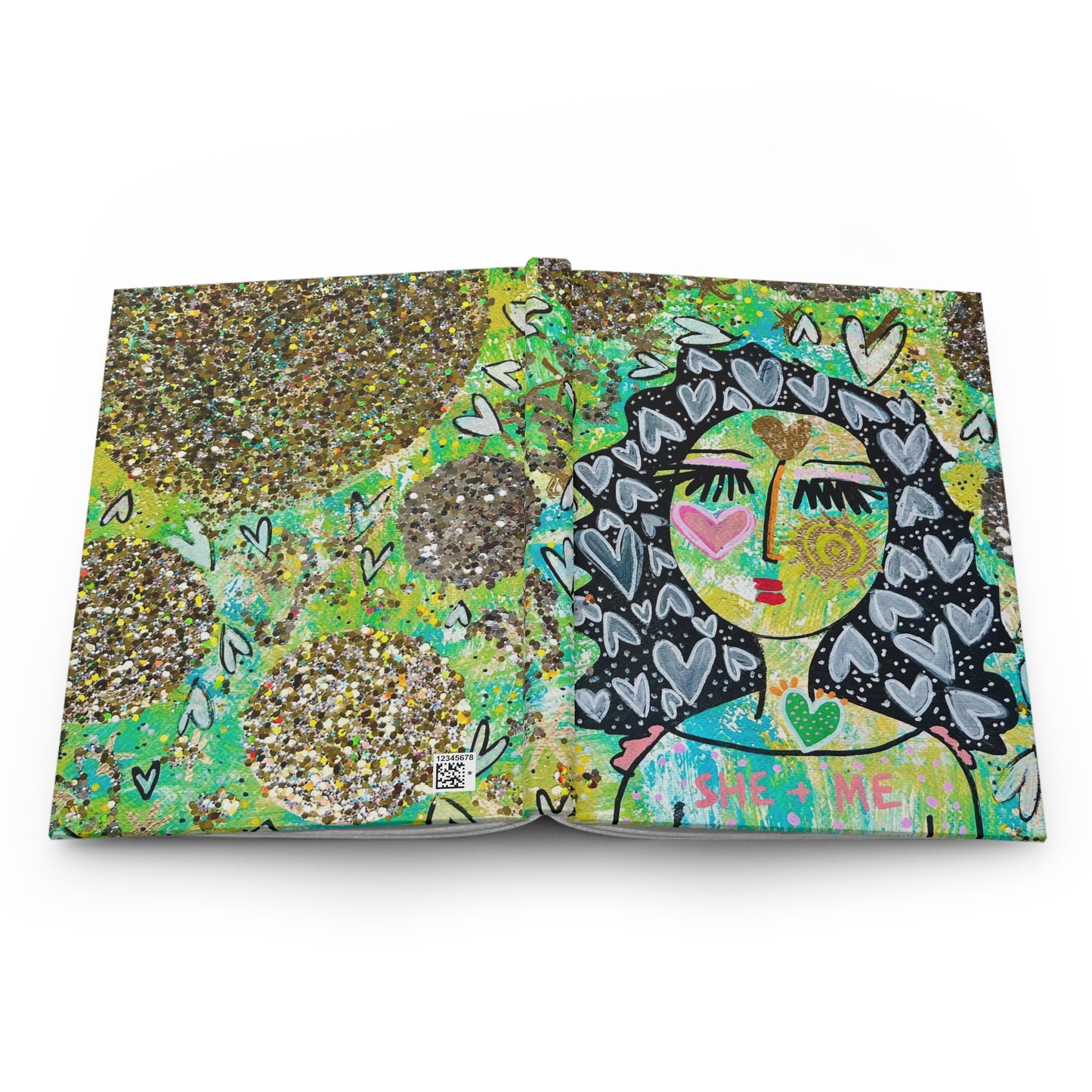 "INFINITE SOUL" Hardcover Journal Matte