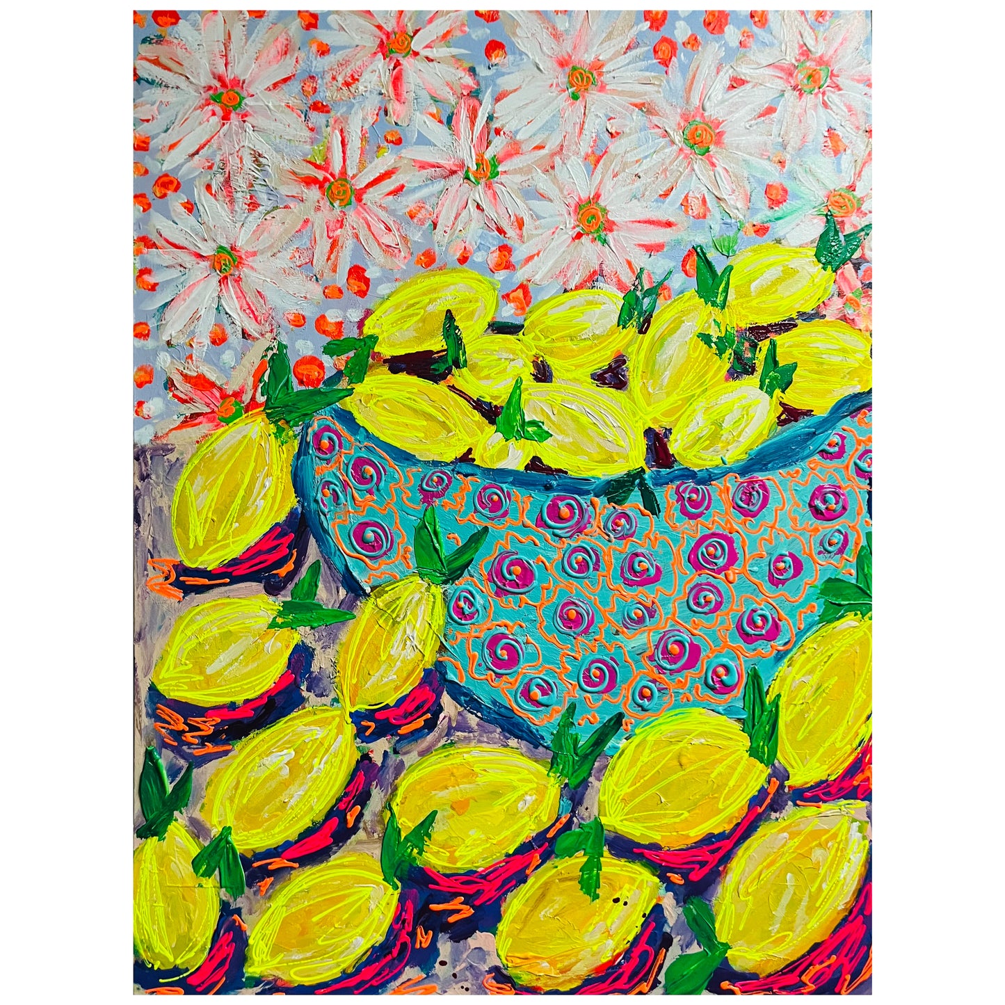 “The Stuff of Life” Original Painting on Gallery Wrapped Canvas.