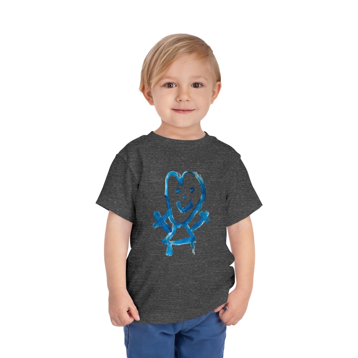 Shep's Smiley Bella Toddler Short Sleeve Tee