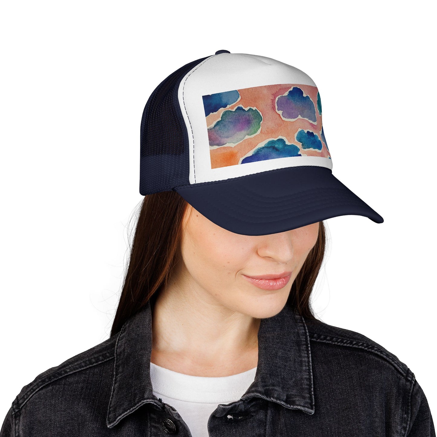 Happy Clouds Trucker Cap