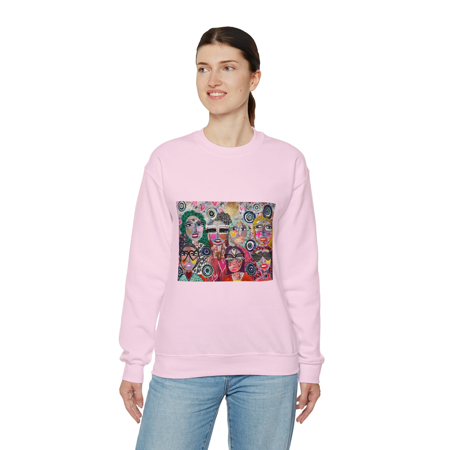 Hope Personified Unisex Heavy Blend Crewneck Sweatshirt