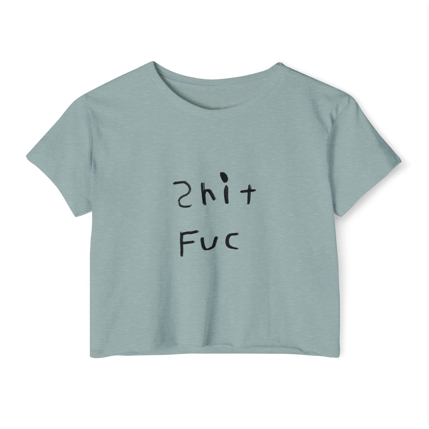 Shit Fuc Women's Festival Crop Top