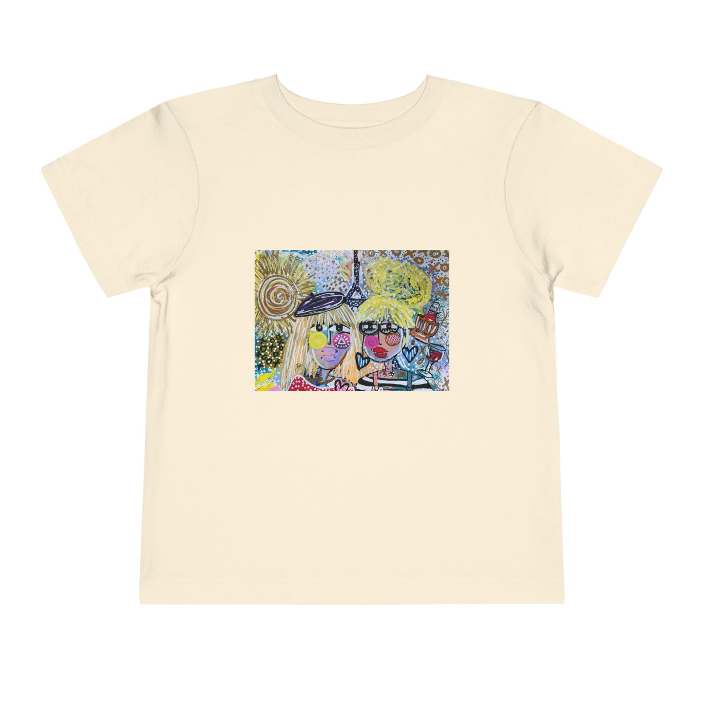 2 American Girls in Paris Toddler Short Sleeve Tee