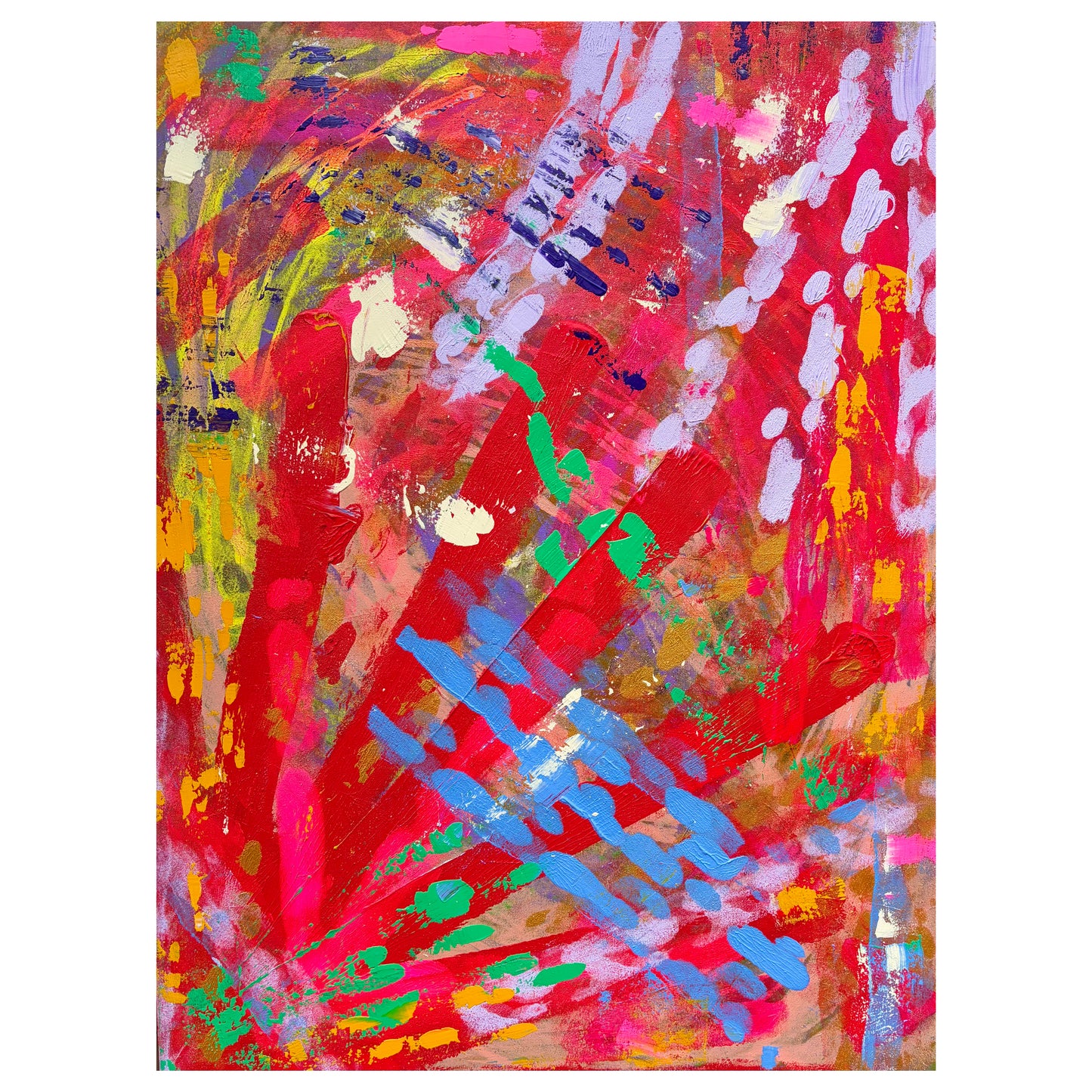 “There is Magic Here” original painting on gallery wrapped canvas