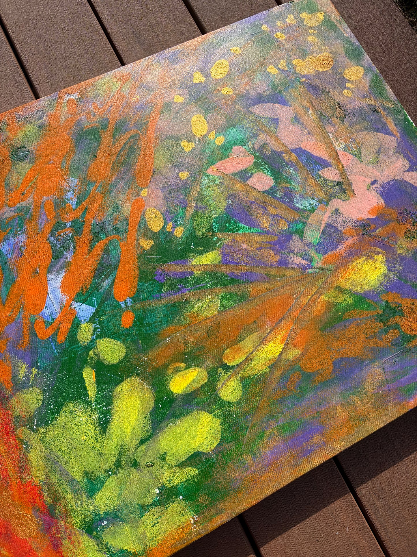 “HEARTBURST” Original Painting on canvas