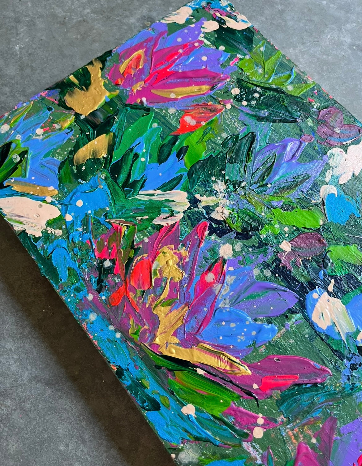 “Gather” Original painting on gallery wrapped canvas