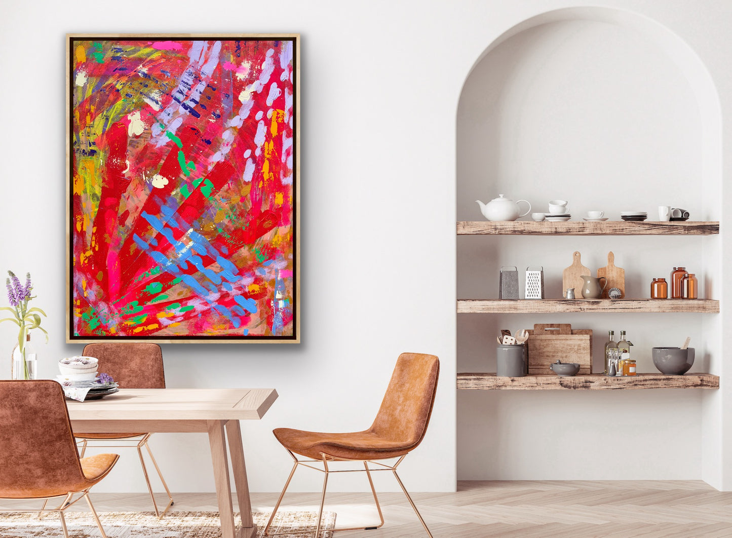 “There is Magic Here” original painting on gallery wrapped canvas