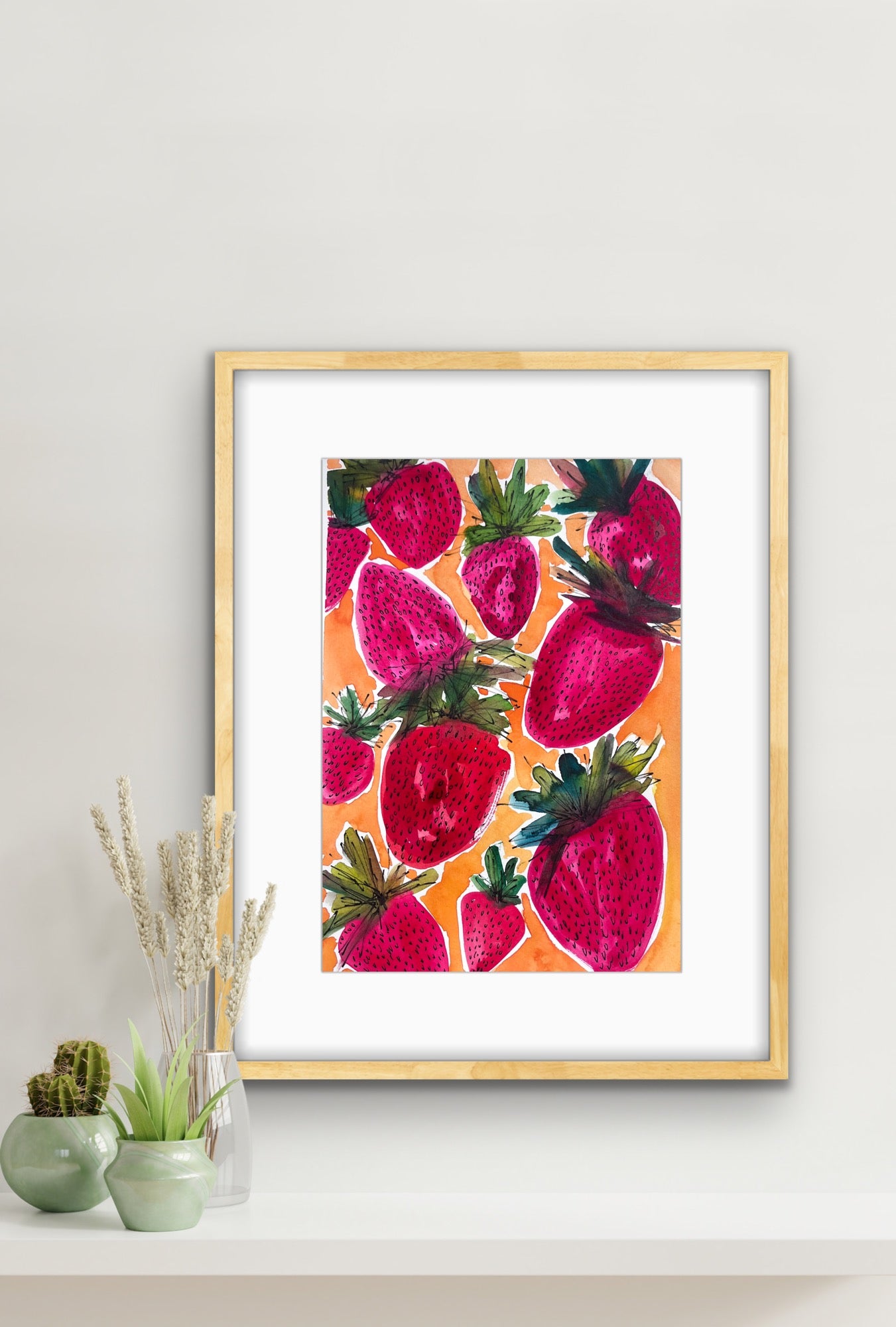 “It’s the Little Things” original watercolor on paper (unframed)