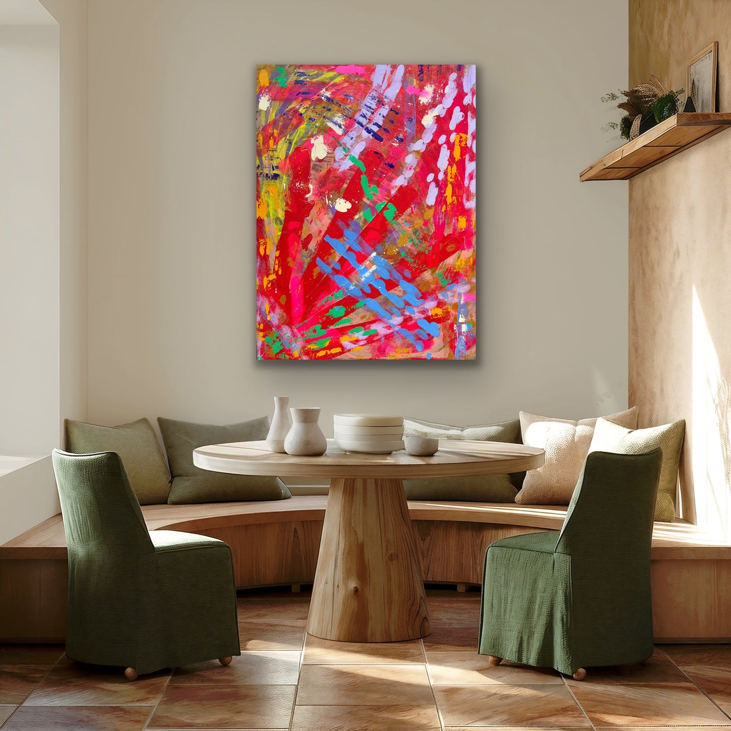 “There is Magic Here” original painting on gallery wrapped canvas