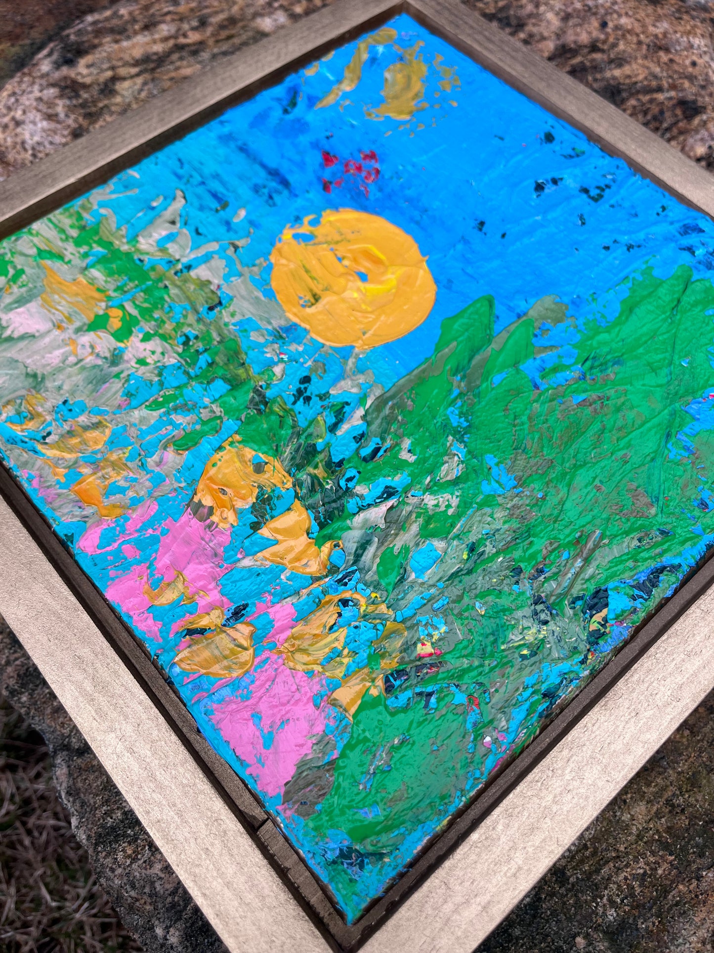 “Grace is Eternal” Framed Original painting