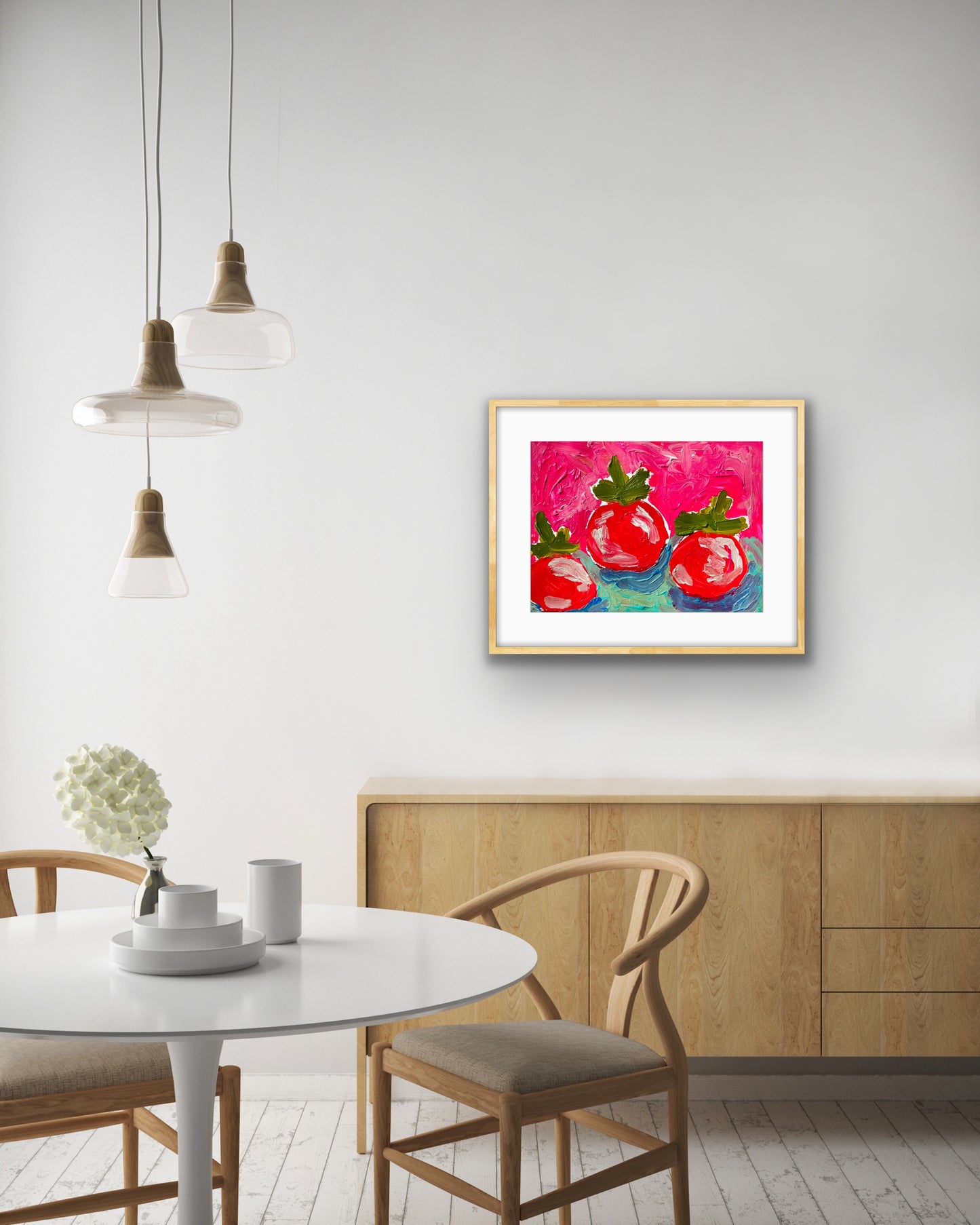“Tomato Tomato” FRAMED original painting